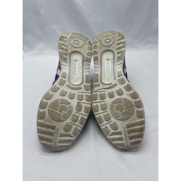 ADIDAS ZX Flux Smooth Floral Multicolor Womens 7 Running Shoes Trainers S82937 - Picture 8 of 11